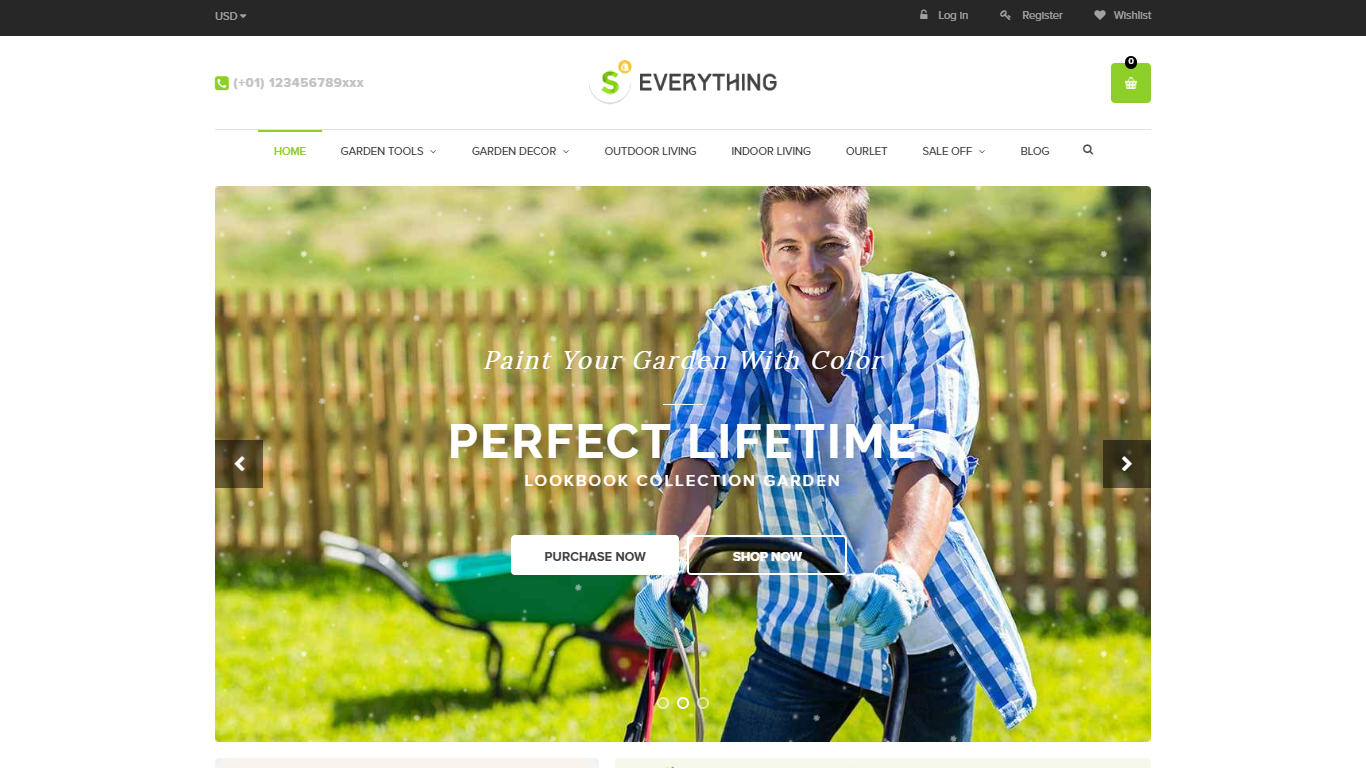 shopify theme by everything