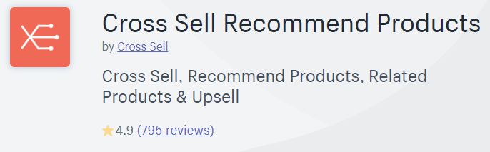 cross sell recommended