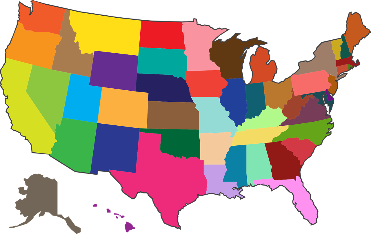 Comma Separated Lists Of Us States And Territories
