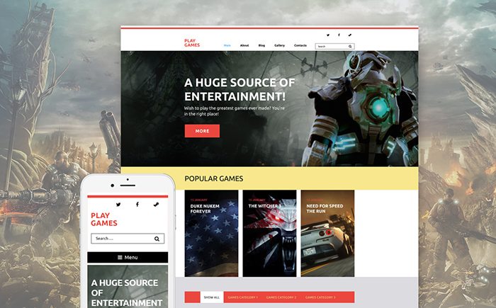 How To Get This Stunning Gaming Website Template & Build Your