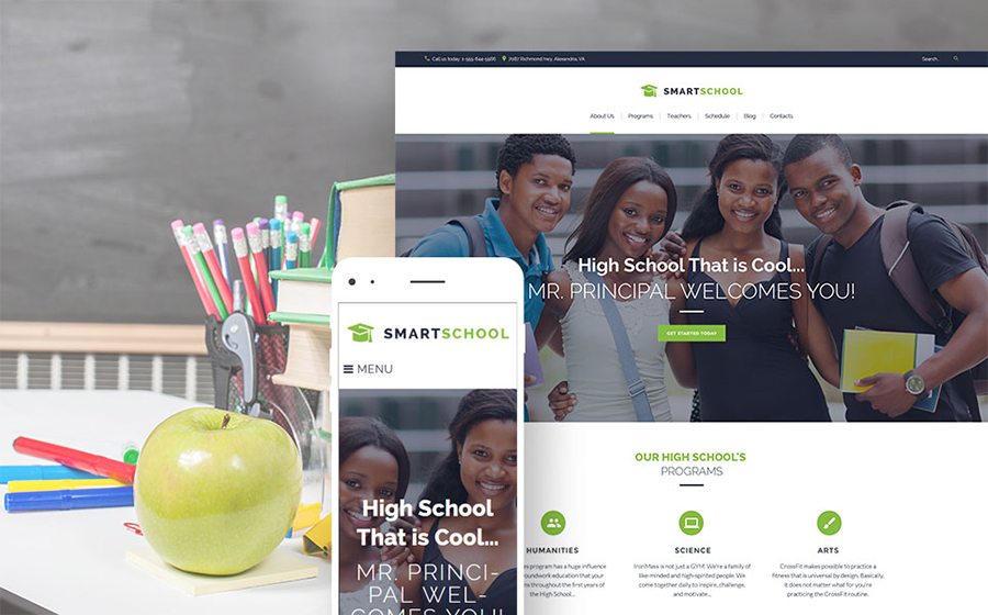 Education Wordpress Themes: Top 15 to Launch an Educational Website 187 Department Of Education WordPress Theme