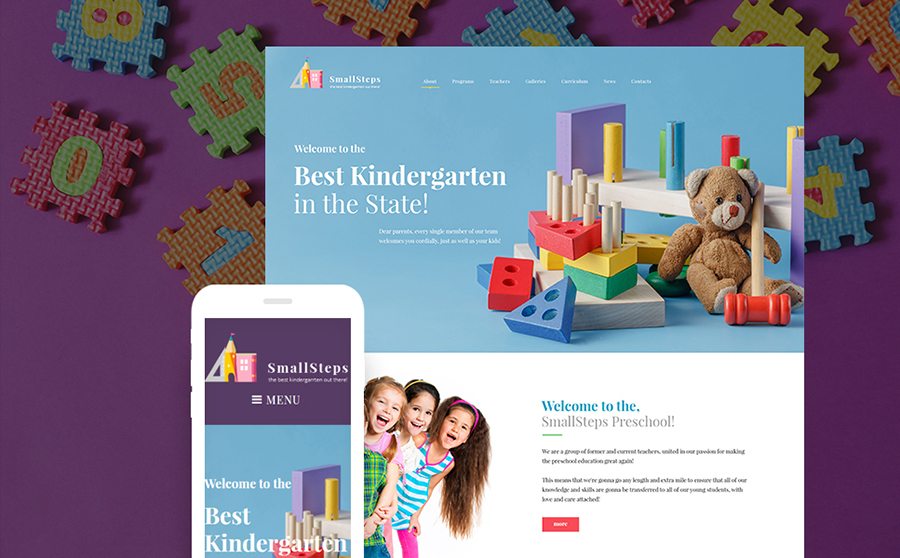 Education Wordpress Themes: Top 15 to Launch an Educational Website 185 Children Education WordPress Theme