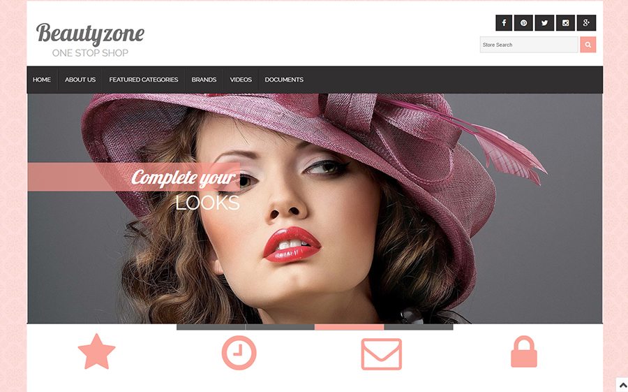Top eBay Website Templates: Use Them To Increase Your Sales 31 BeautyZone EBay Template