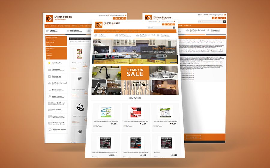 Top eBay Website Templates: Use Them To Increase Your Sales 34 top EBay website Templates