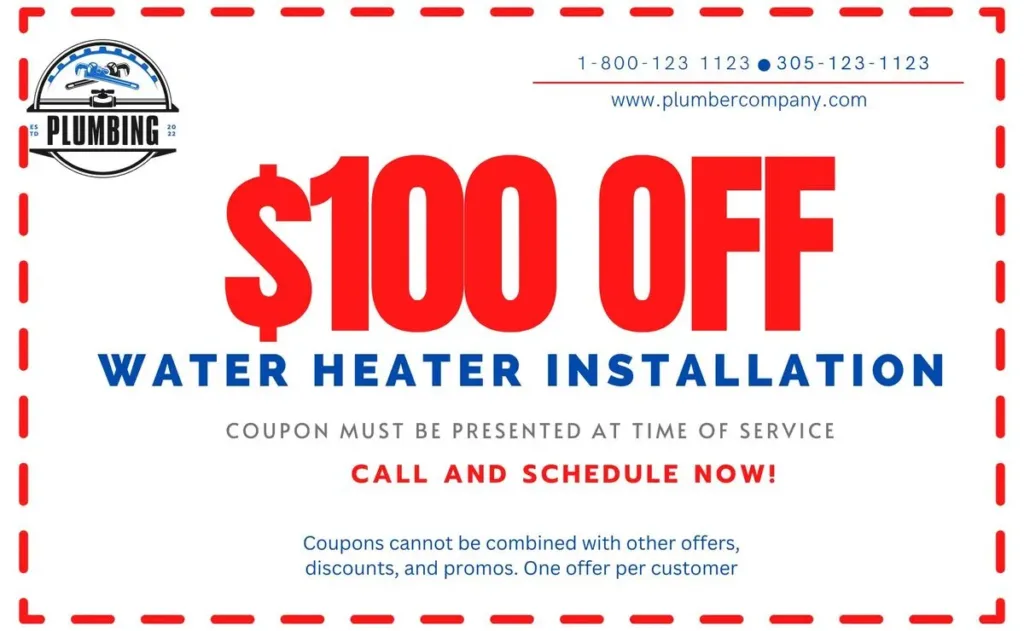 Top 12 Plumber Marketing Tips To Attract More Customers 45 Coupon1- Plumber marketing