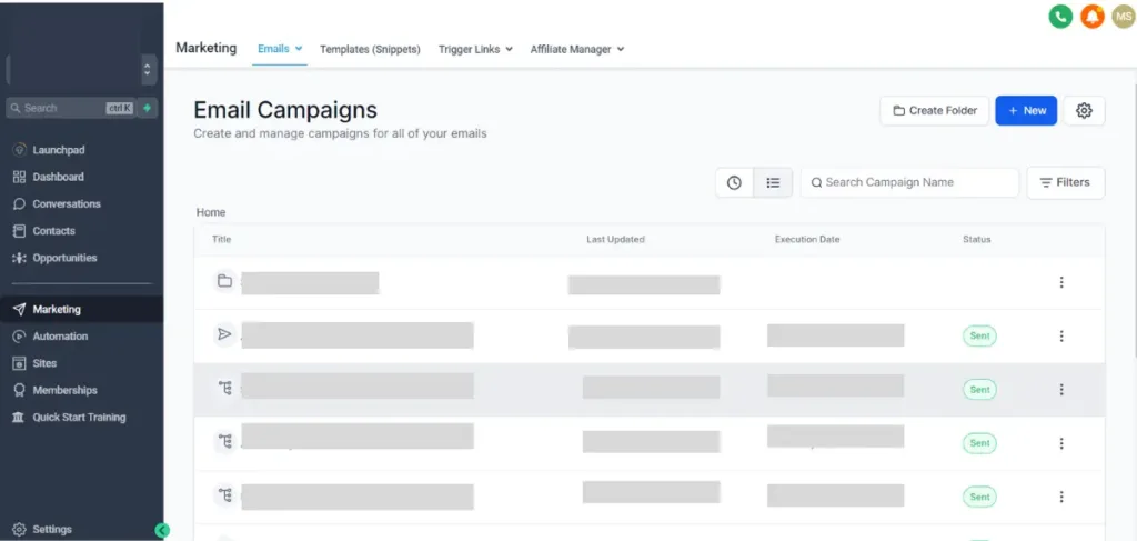 GoHighLevel all-in-one marketing platform