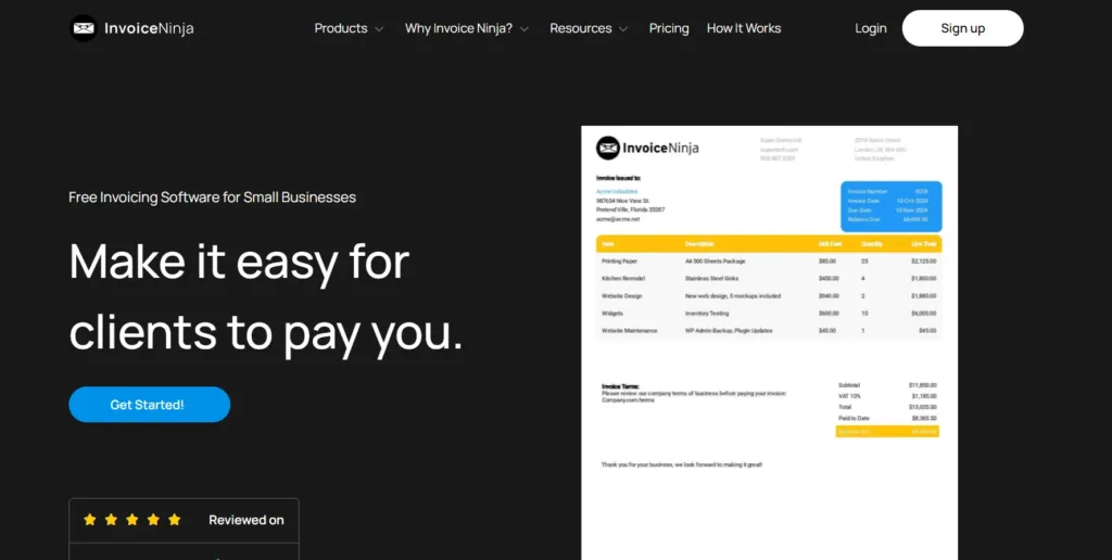 Invoice Ninja