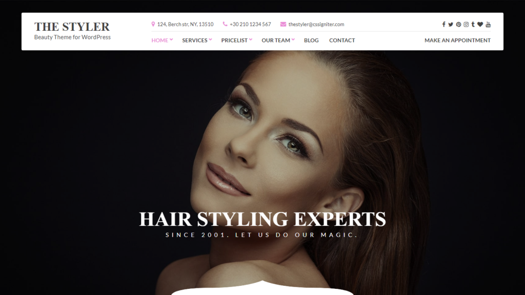 Best Fashion WordPress Themes: Top 14 77 Screenshot 278 1024x576 1