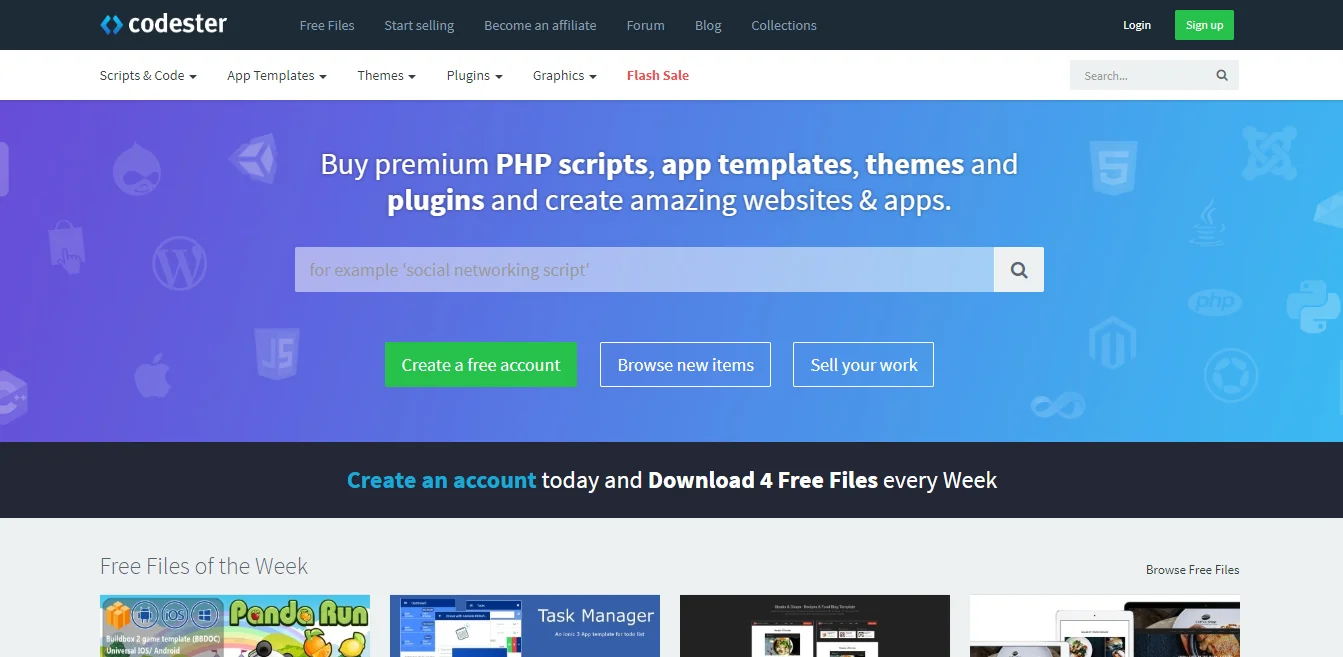 15 Places to Sell Your WordPress Themes Online 89 codester optimized