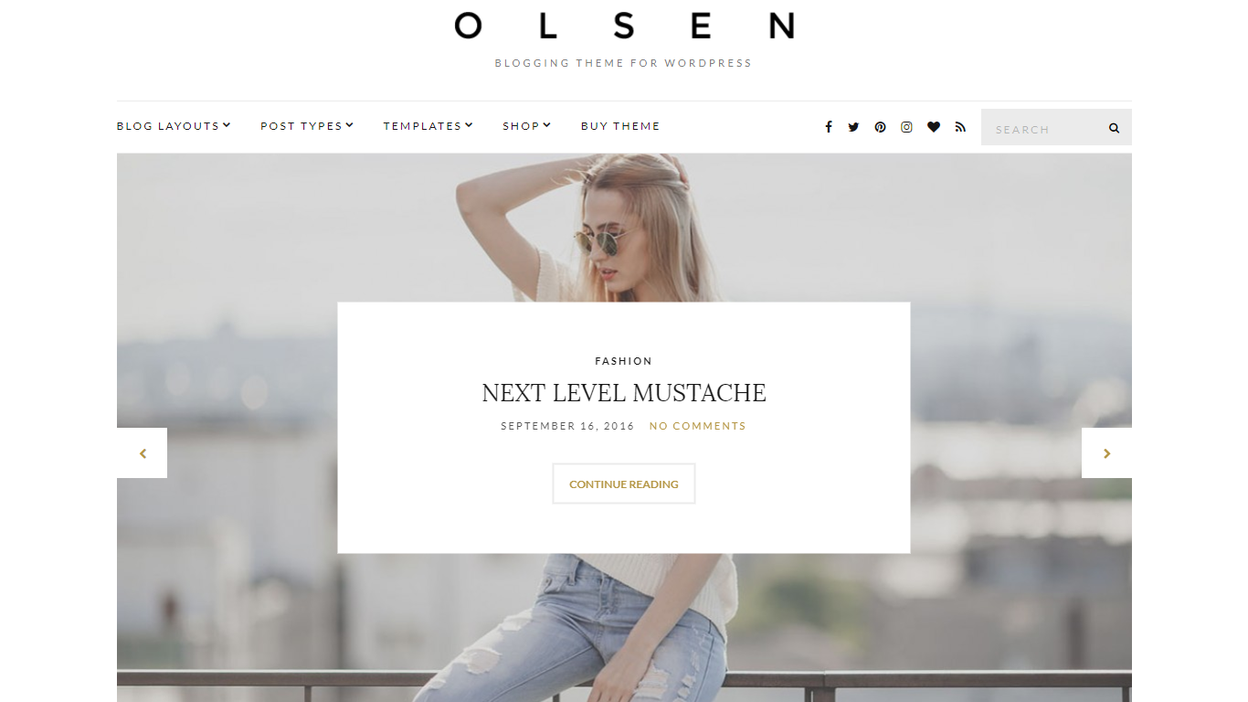 Best Fashion WordPress Themes: Top 14 71 fashion theme by olsen