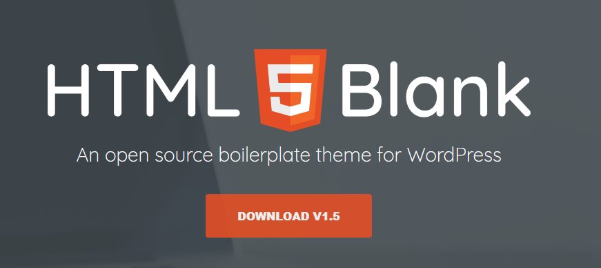 HTML5 Blank Theme