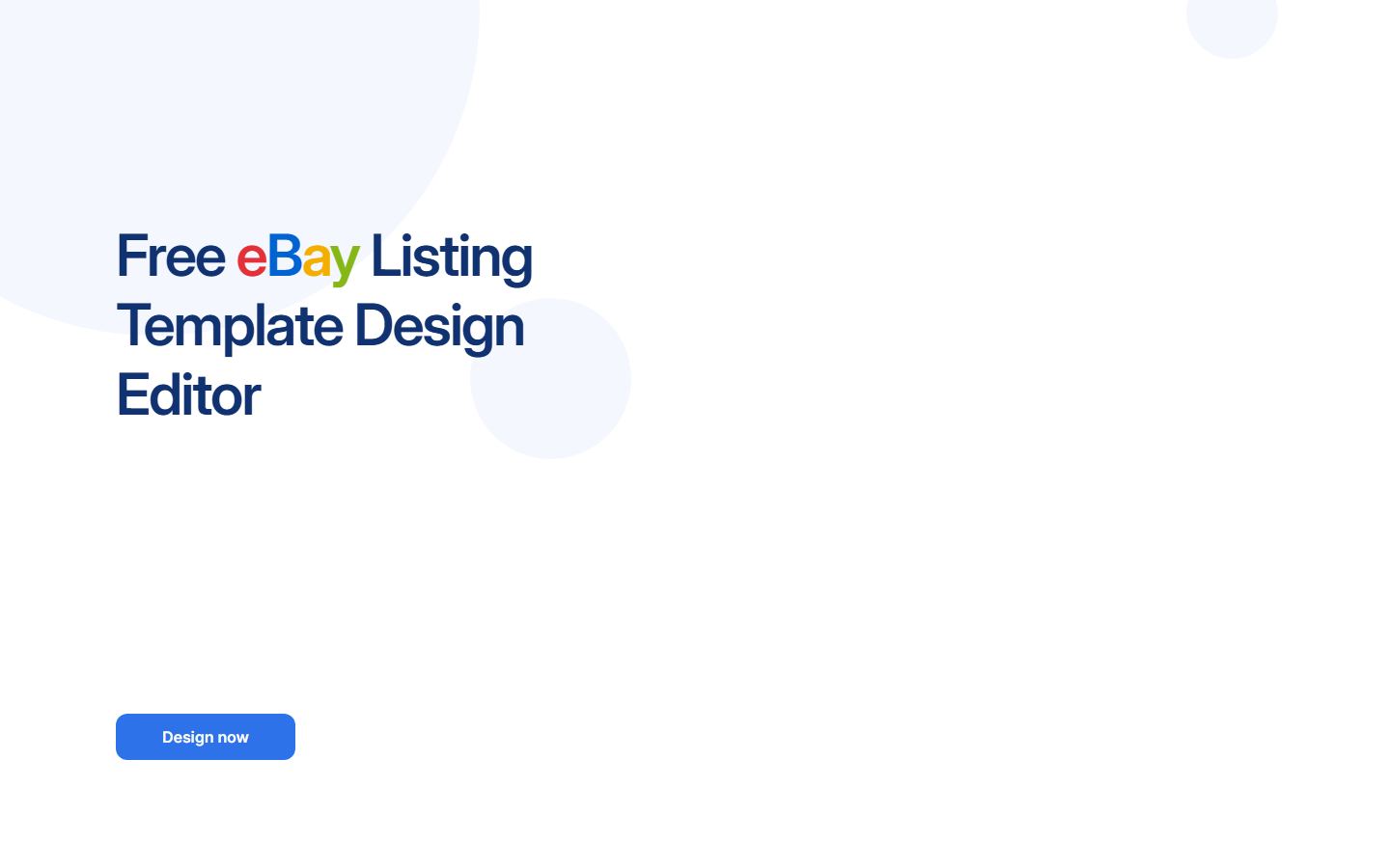 3Dsellers Listing Template Designer demo homepage